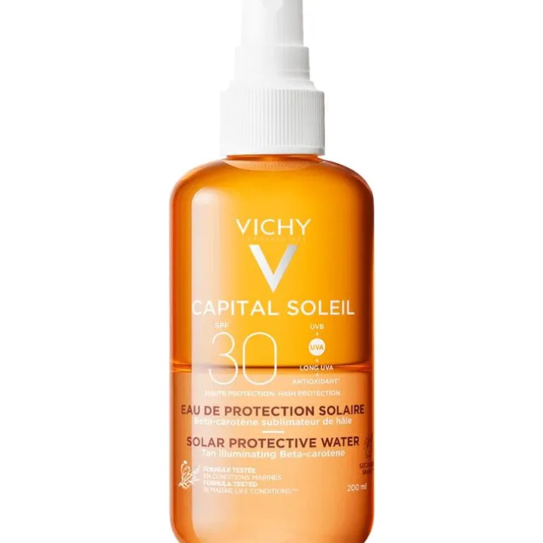 Vichy Capital Soleil Zonbeschermend Water Bruine Teint SPF30 200 ML
