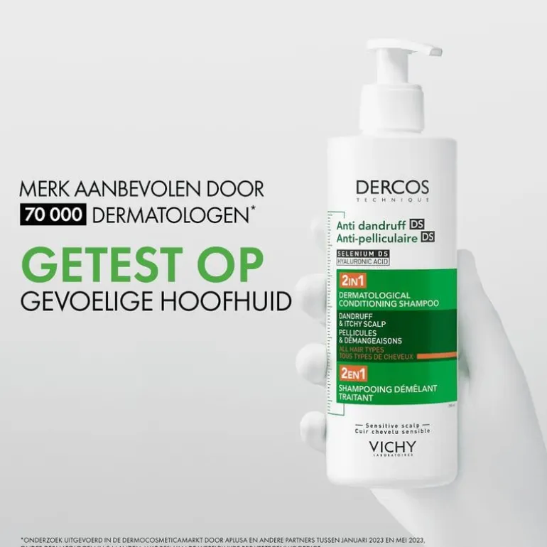 Vichy Dercos Anti-Roos-2-In-1-Shampoo + Conditioner 200 ML