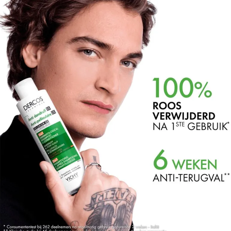 Vichy Dercos Anti-Roos-2-In-1-Shampoo + Conditioner 200 ML