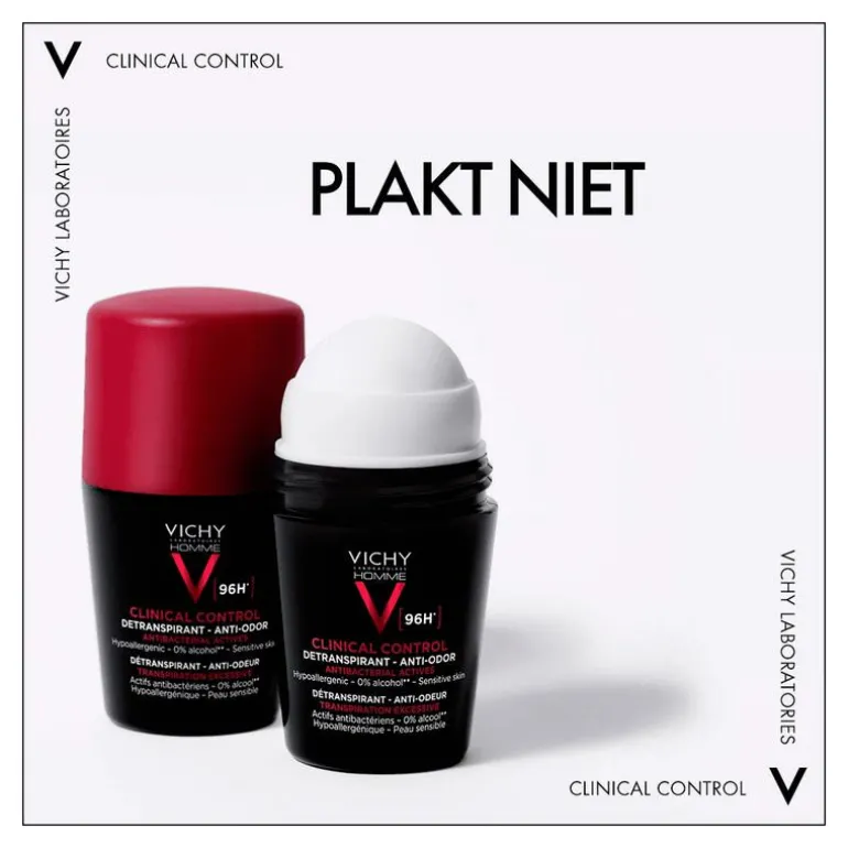 Vichy Homme Clinical Control 96U Deodorant Roller 50 ML
