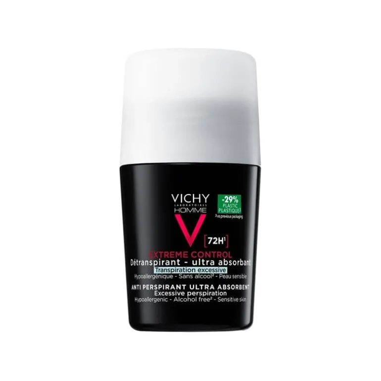 Vichy Homme Deodorant Roller 72U 50 ML