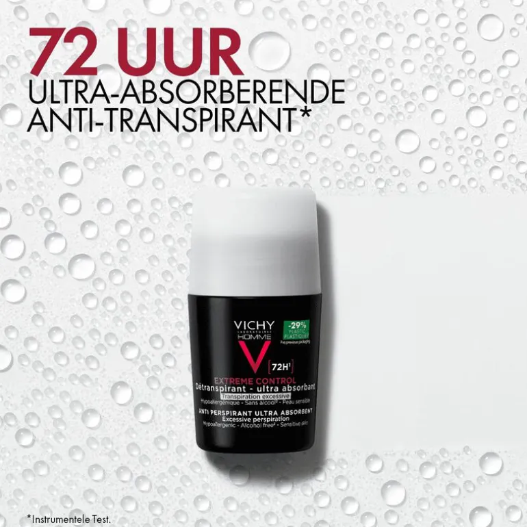 Vichy Homme Deodorant Roller 72U 50 ML