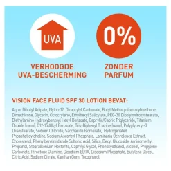Vision Zonnebrand Face Fluid SPF30 50 ML
