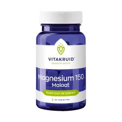 Vitakruid Magnesium 150 Malaat Tabletten 30 stuks