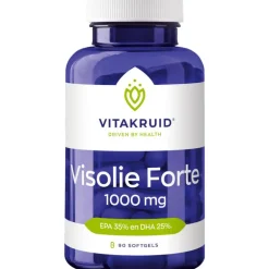 Vitakruid Visolie Forte 1000 mg - 90 softgel capsules