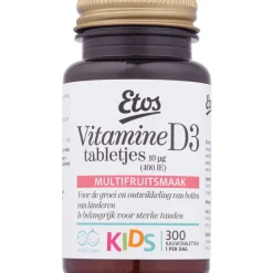 Vitamine D3 10 µg Kauwtabletten 300 tabletten
