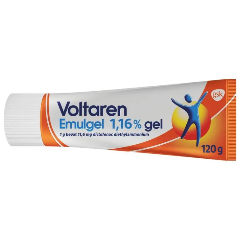 Voltaren Emulgel 1,16% (diclofenac) Bij Gewrichtspijn In Knie En Vinger 120 GR