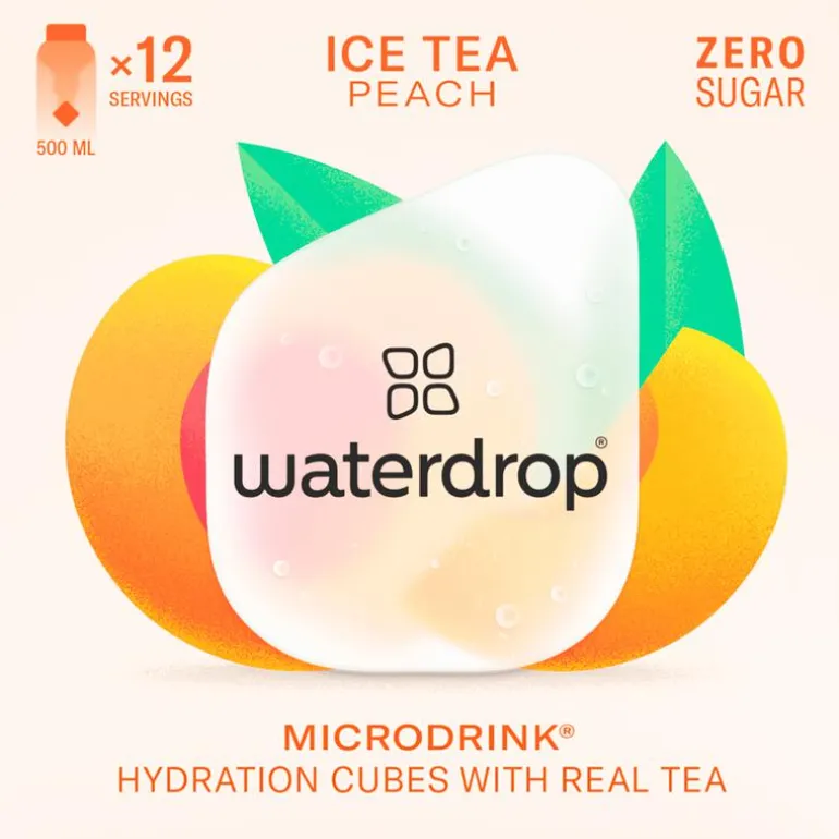 Waterdrop Microdrink Ice Tea Peach 12 stuks
