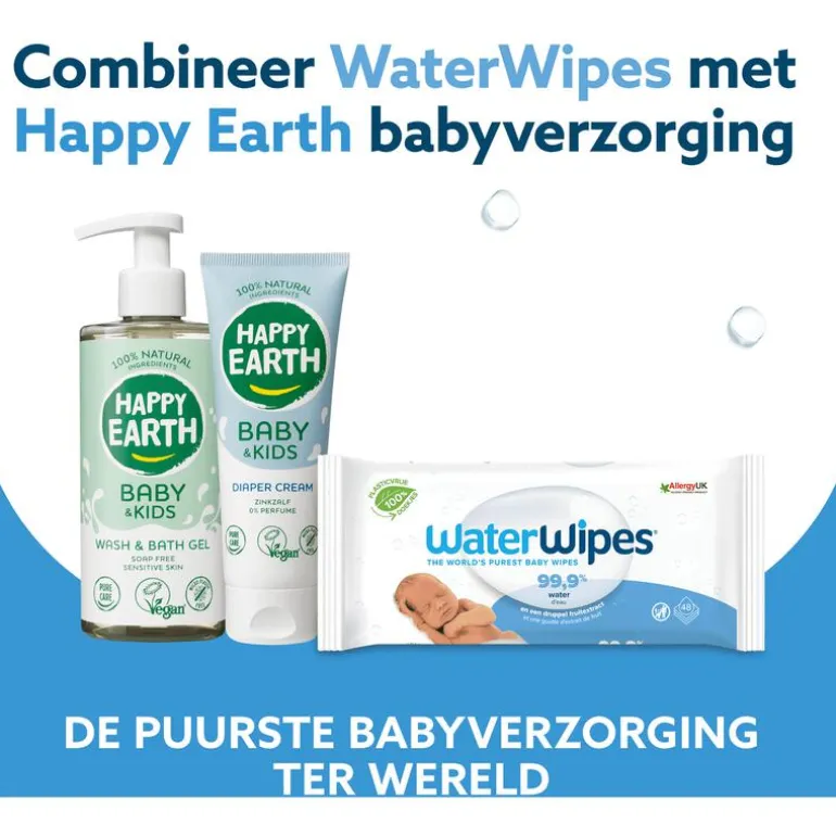Waterwipes Billendoekjes 48st