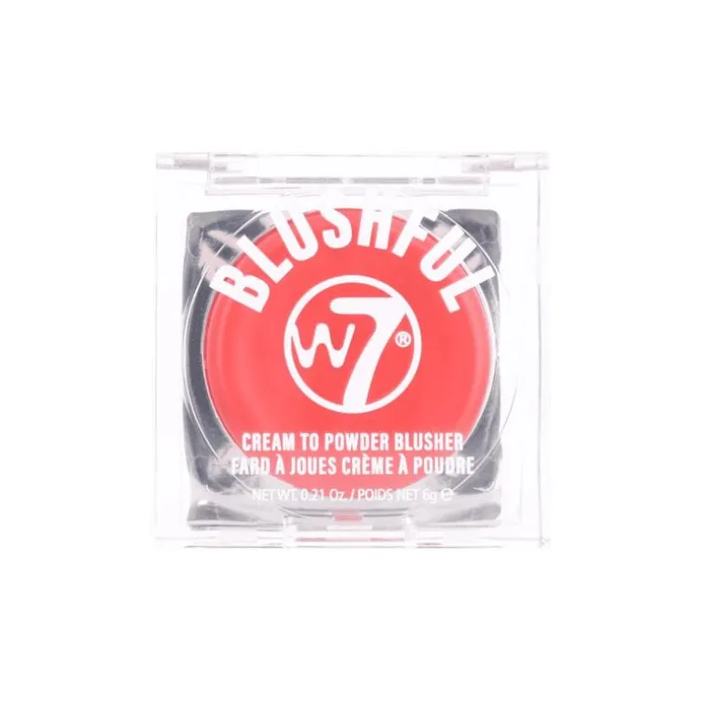W7 Blushfull Cream To Powder Blush Fiery