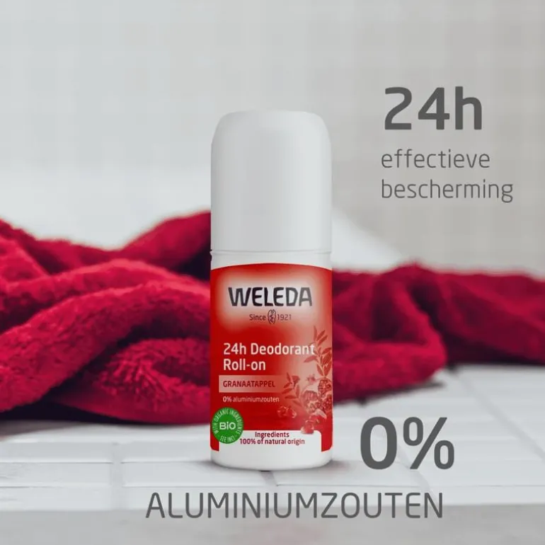 Weleda Granaatappel 24H Deodorant Roller 50 ML