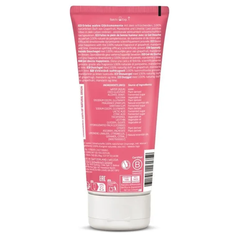 Weleda Happiness Grapefruit Douchegel 200 ml
