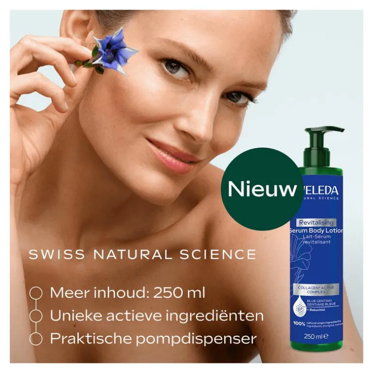 Weleda Revitaliserende Serum Body Lotion Blauwe Gentiaan 250 ML
