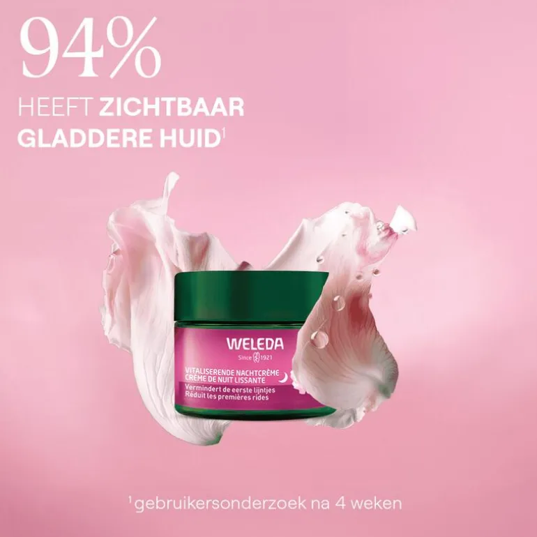 Weleda Wilde Rozen & Witte Thee Vitaliserende Nachtcrème 40 ML