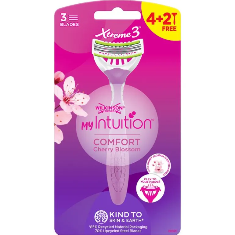 WIlkinson Xtreme 3 disposables Comfort pink 4+2pk x10