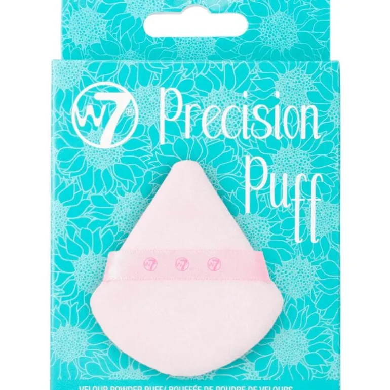 W7 Precision Puff Velour Powder Puff