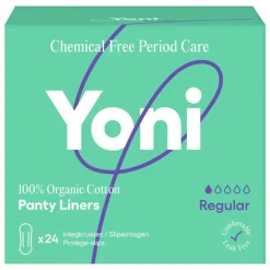 Yoni Inlegkruisjes 100% Biologisch Katoen