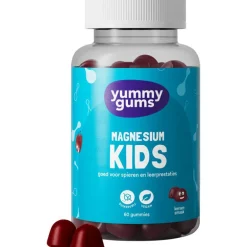 Yummugums Kids Magnesium Suikervrij 60 stuks