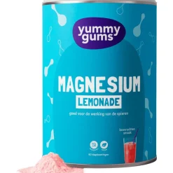 Yummygum Magnesium Lemonade Suikervrij 240 GR