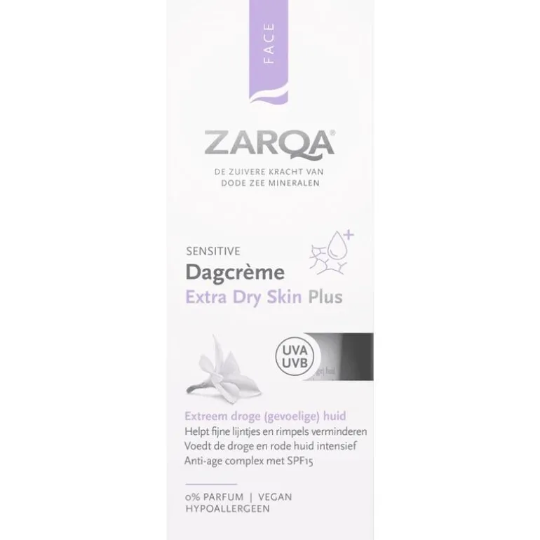 Zarqa Extra Dry Skin Plus SPF15 Sensitive Dagcrème 50 ML