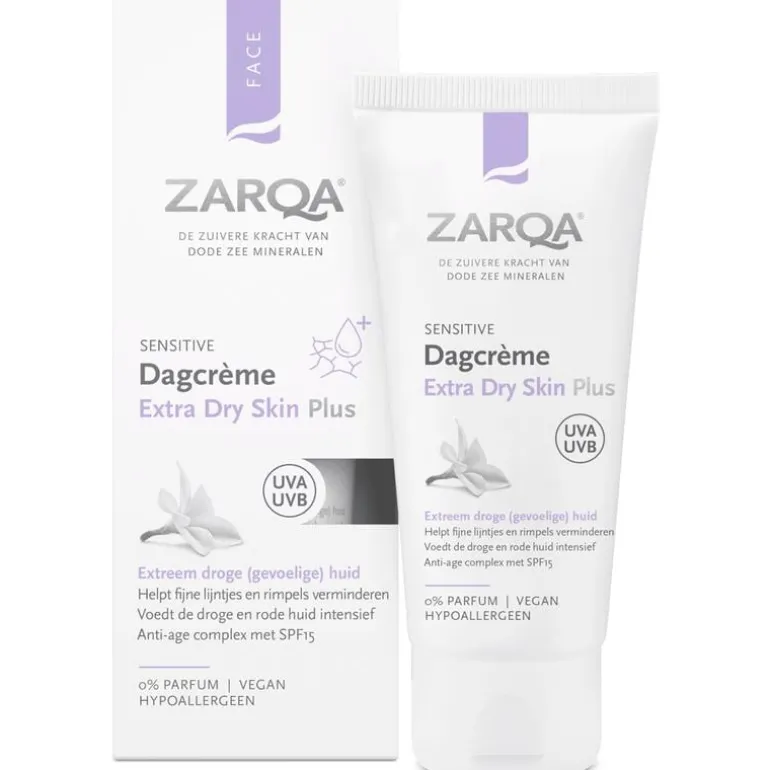 Zarqa Extra Dry Skin Plus SPF15 Sensitive Dagcrème 50 ML