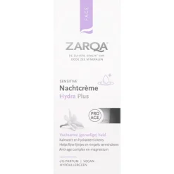 Zarqa Hydra Plus Sensitive Nachtcrème 50 ML