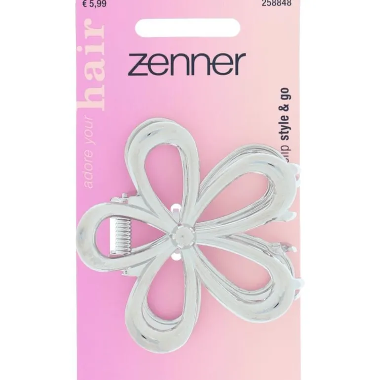 Zenner Haarklem Metaal Zilver