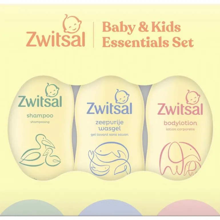 Zwitsal Essentials Geschenkset Baby & Kids 3 x 200 ml